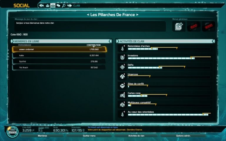 Defiance – Clan: nouveau mode de progression