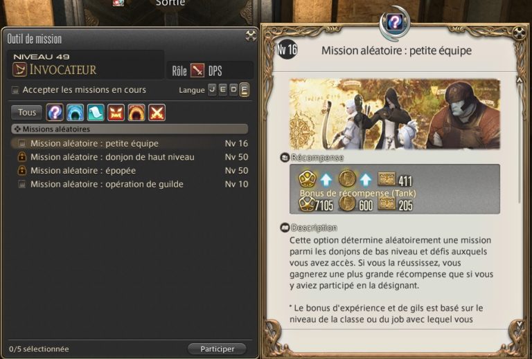 FFXIV – Retours #6 : Actions, contenu