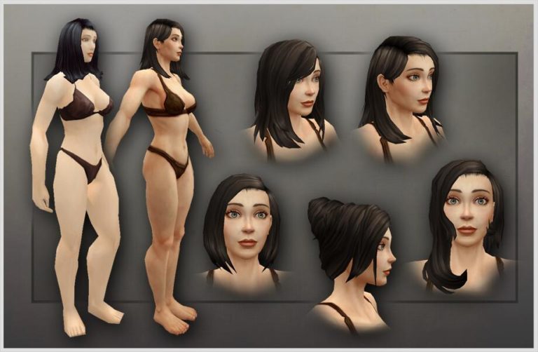 WoW – Races : femmes humaines