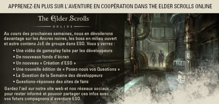 ESO – A venir : le collaboratif et le JcE !