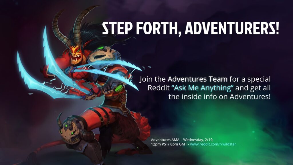Wildstar – AMA sur les Aventures ce mercredi
