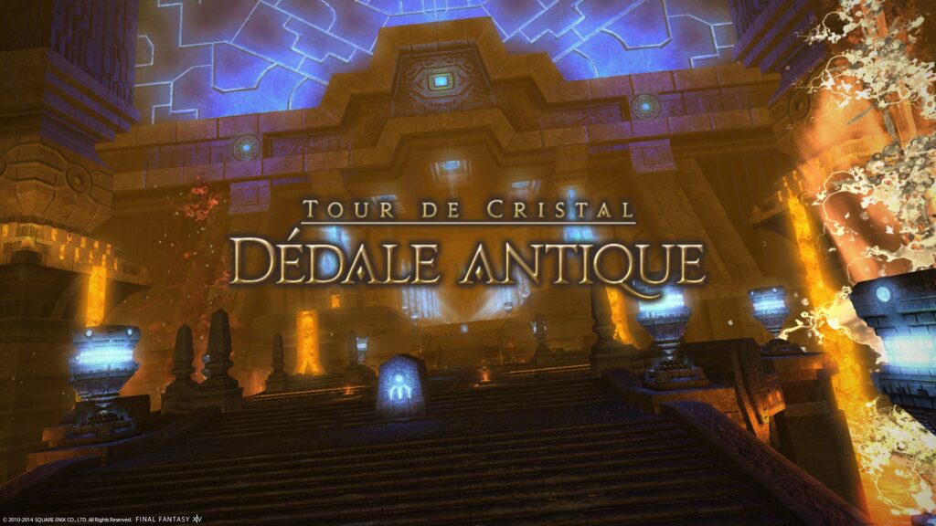 FFXIV – La Tour de cristal : Dédale antique