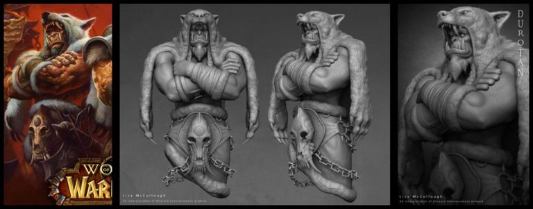 WoW – Modèle 3D de Durotan