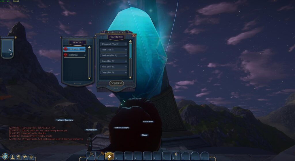 Landmark – Alpha EQNL : un nouveau serveur