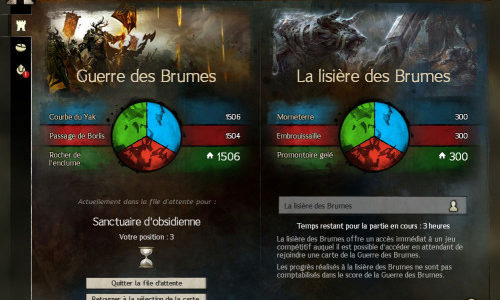 GW2 – Amélioration de la file d&rsquo;attente en McM