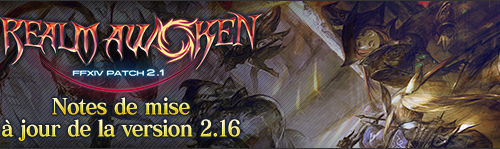 FFXIV – Mise à jour 20 février