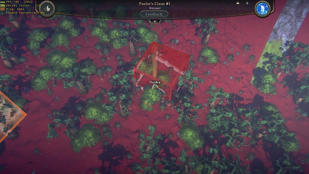 Landmark – Bêta : revendiquer son terrain
