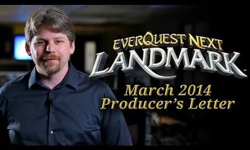 Landmark – Lettre du producteur – Mars 2014