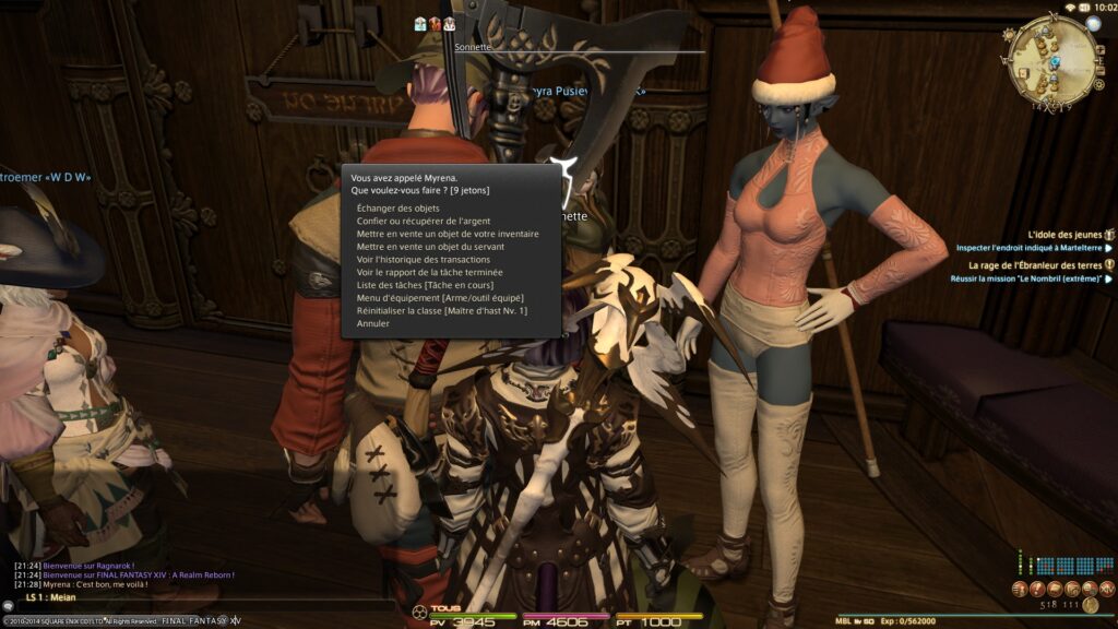 FFXIV – Achat de servants