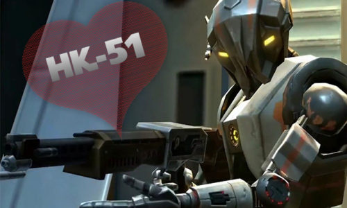 SWTOR – L&rsquo;affection de HK-51