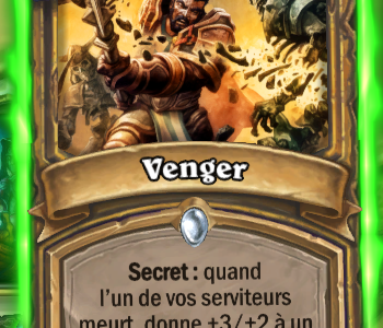Hearthstone : une nouvelle carte – Venger