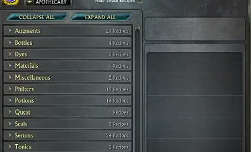 Rift – 2.7 : les changements sur l&rsquo;interface