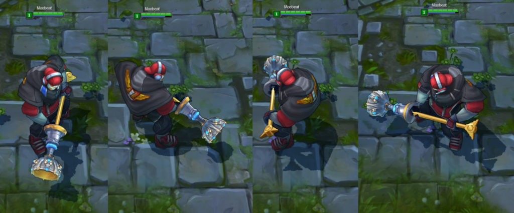Skins SKT T1 sur le serveur de test
