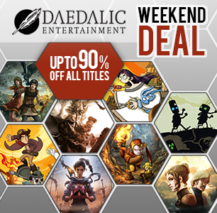 Ce week-end : Daedalic, jeux indés et mobile
