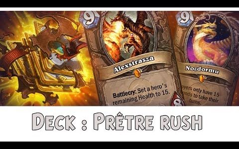 HearthStone : le prêtre rush