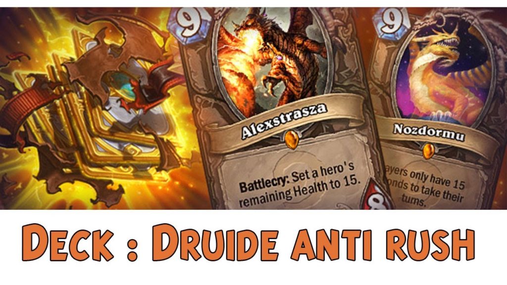 HearthStone : Druide Anti Rush (3000 poussières)