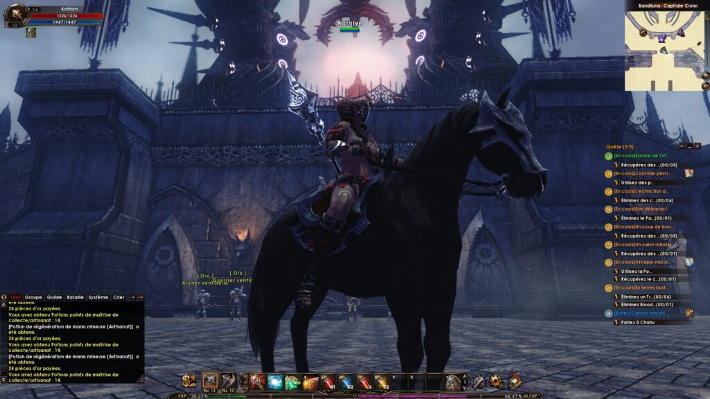 Archlord II – Premiers pas