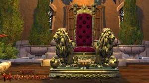 Trone du Lion