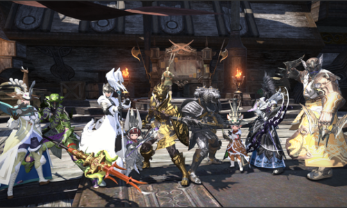 FFXIV – Une armure Arc en ciel