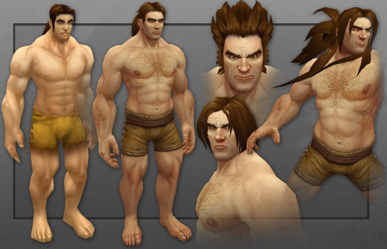 WoW – Races : modèles humains