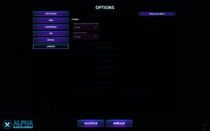 Heroes - options langues