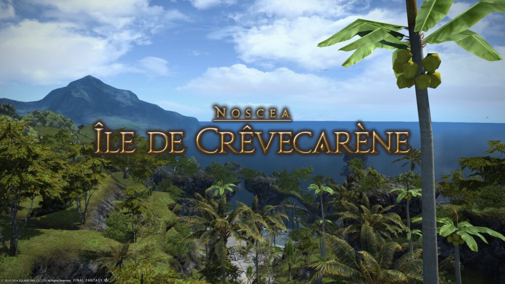FFXIV – L&rsquo;île de Crêvecarène