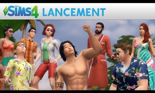 Bande annonce de lancement Sims 4