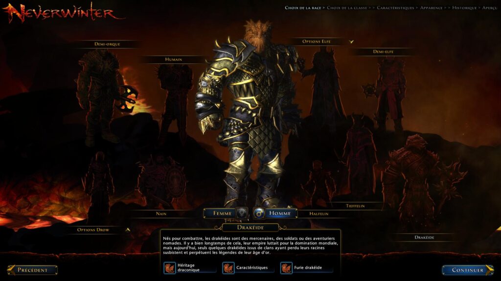 Neverwinter – Tyranny of Dragons, Drakéide et Sorcier dévastateur