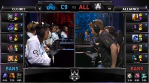 LoL - Worlds Jour 5 - C9 ALL