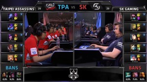 LoL - Worlds jour 2 - TPA SK