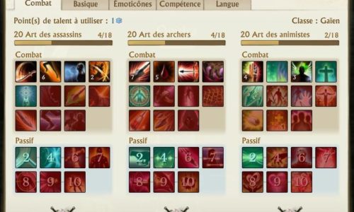 Archeage – Quelques idées de classes