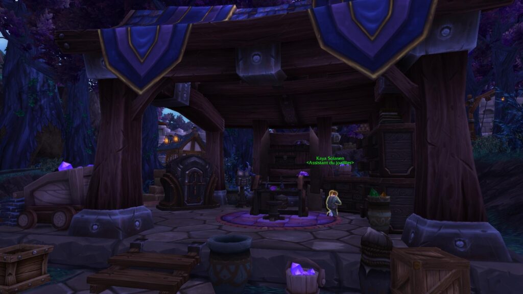 WoW – Fief : Bâtiment : Boutique de gemmes