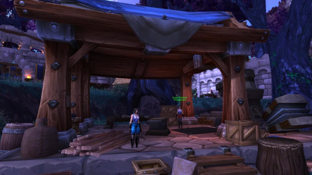 WoW – Fief : Bâtiment : Forge