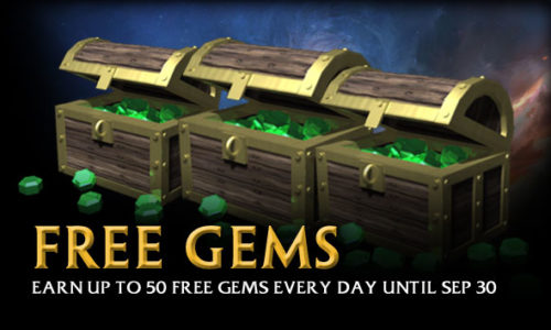 SMITE : 50 gemmes gratuites par jour