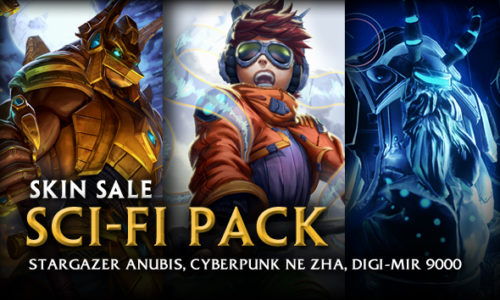 SMITE : Sci-fi pack en promo !