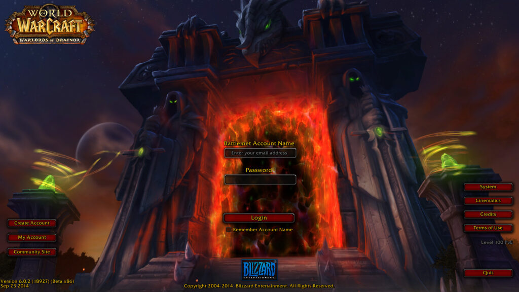 WoW – WoD : informations extraites du client #32