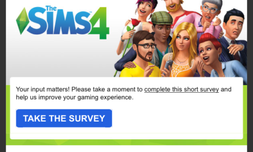 Les Sims 4 – Sondage et DLC