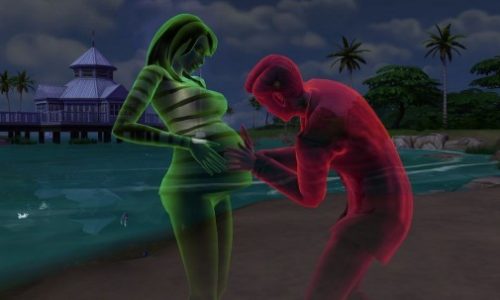Les Sims 4 – Avoir un bébé avec un fantôme ?