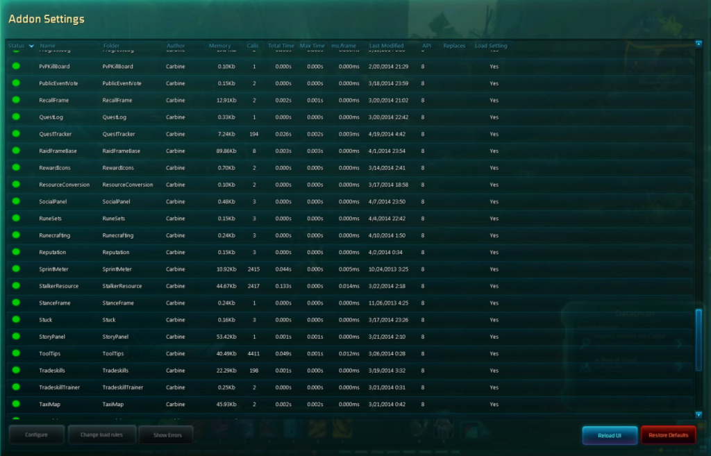 Wildstar – Mégaserveurs et add-ons