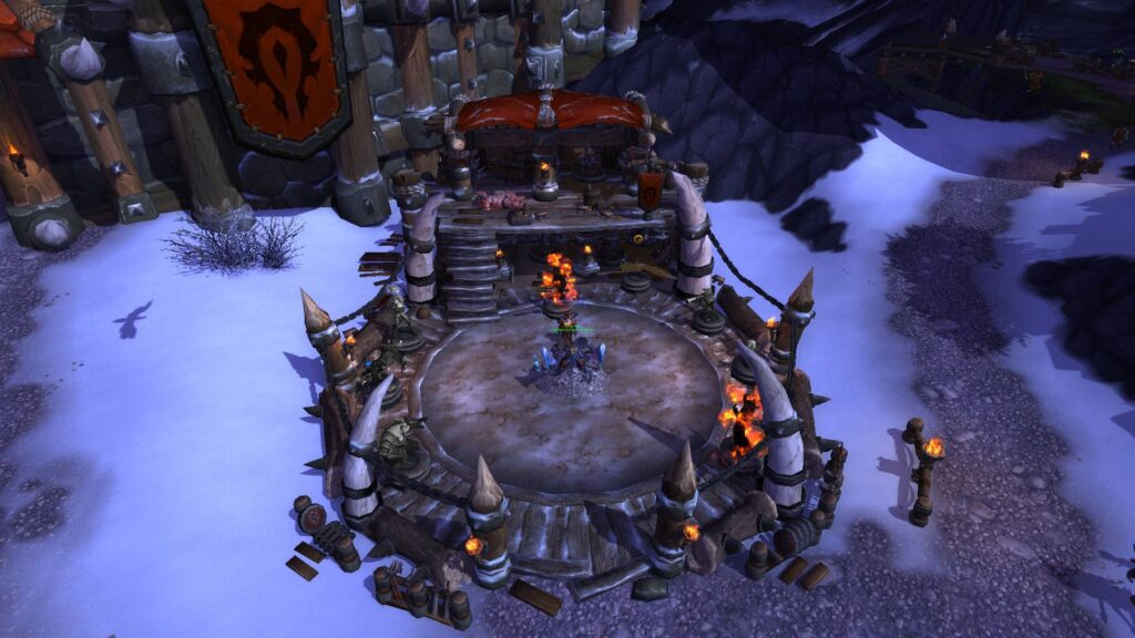 WoW – Fief : Bâtiment : Sanctum du gladiateur