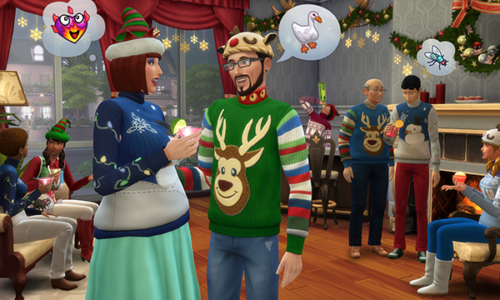 Les Sims 4 – Organiser une soirée pendant les fêtes