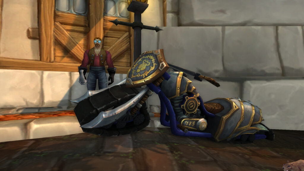 WoW – Azeroth Choppers – Moto de l&rsquo;Alliance dispo
