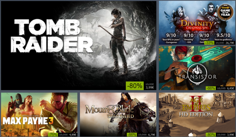 Steam – Soldes d&rsquo;hiver – Jour 11