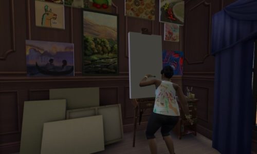 Les Sims 4 – Capacité Peinture