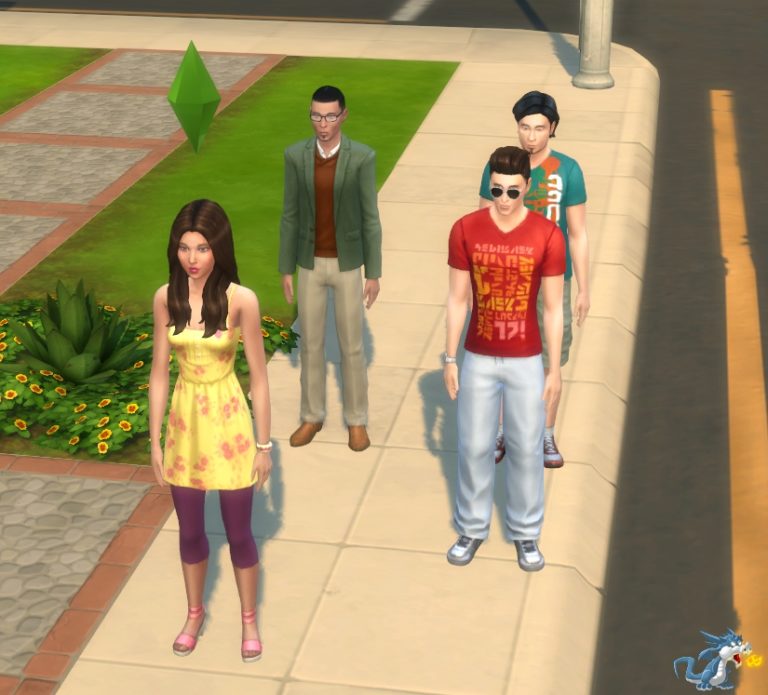 Les Sims 4 : Oasis Springs : La Famille Colocataires