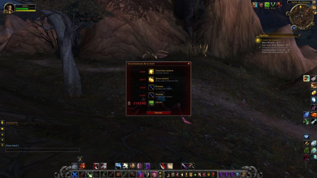 WoW – 6.1 : nouveau journal de mort