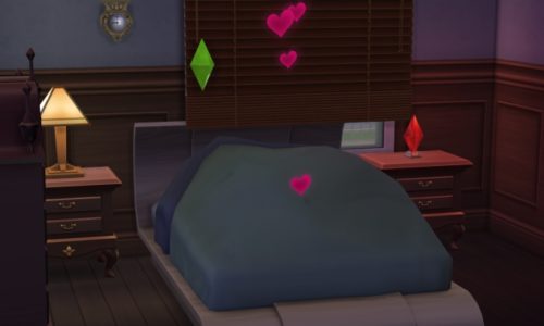 Les Sims 4 – Interactions Faire crac-crac / Essayer de faire un bébé