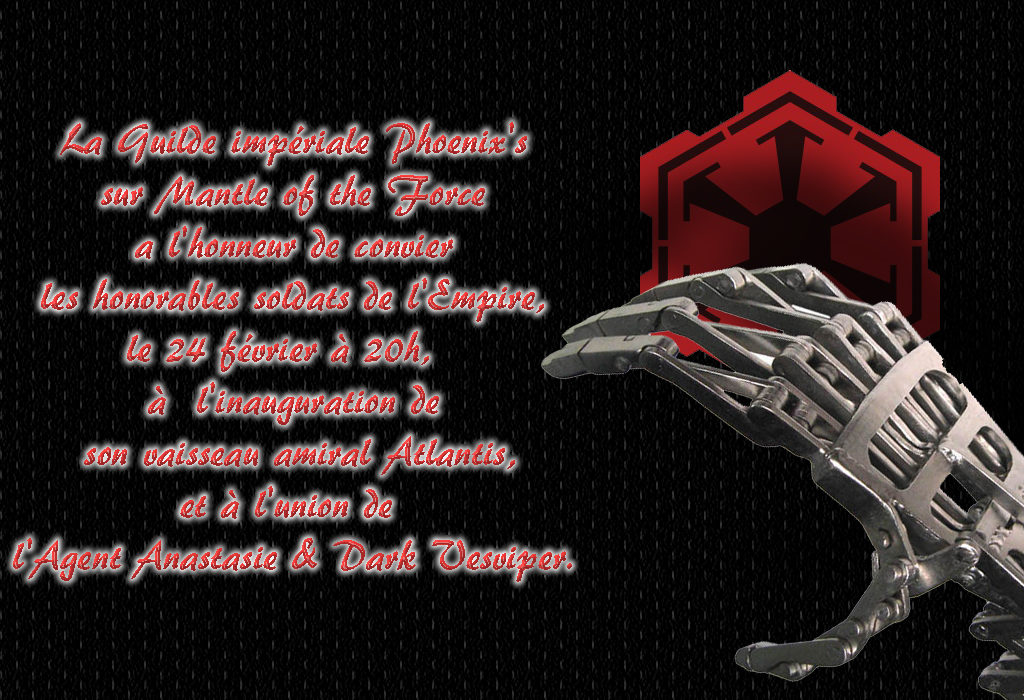 SWTOR – Mantle of the Force – Du mariage dans l&rsquo;air