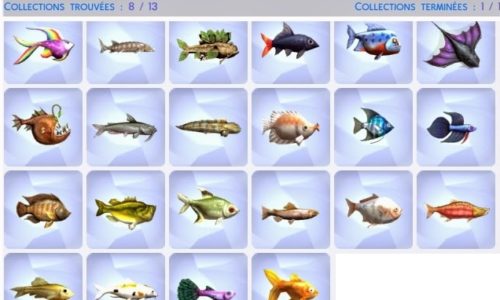 Les Sims 4 – Collection de Poissons