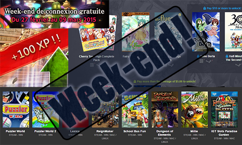 Ce week-end : on grimpe en niveaux !
